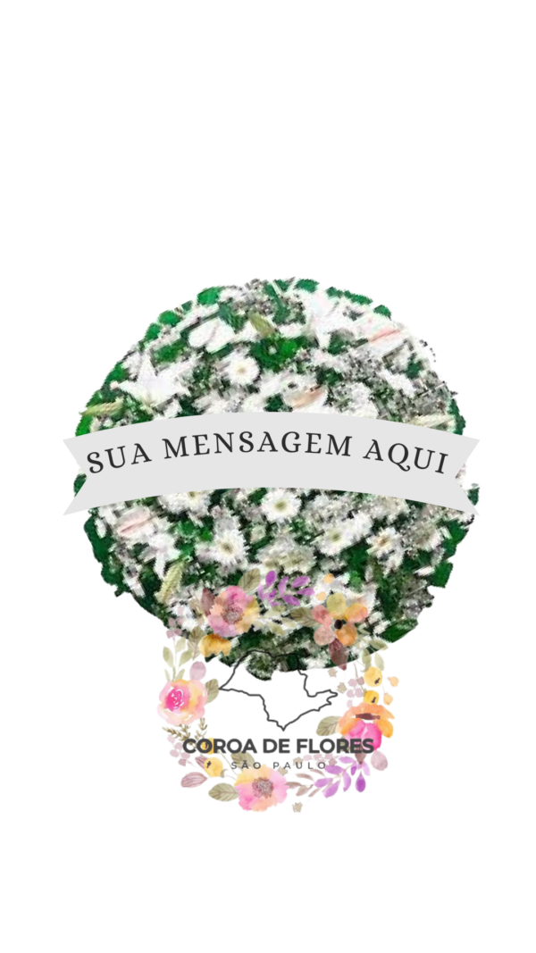 Coroa de Flores SP 25
