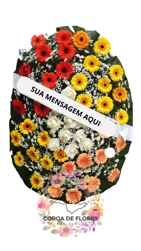 Coroa de Flores Empresarial SP SOL