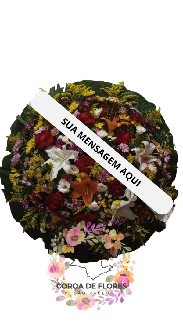 Coroa de Flores Esperança