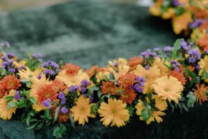 Coroa de flores funeral Velar Morumbi — Homenagens com elegância e pontualidade